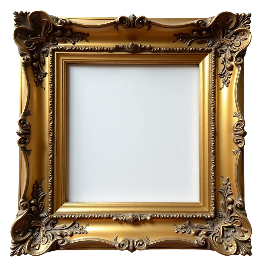 Ornate Gold Frame